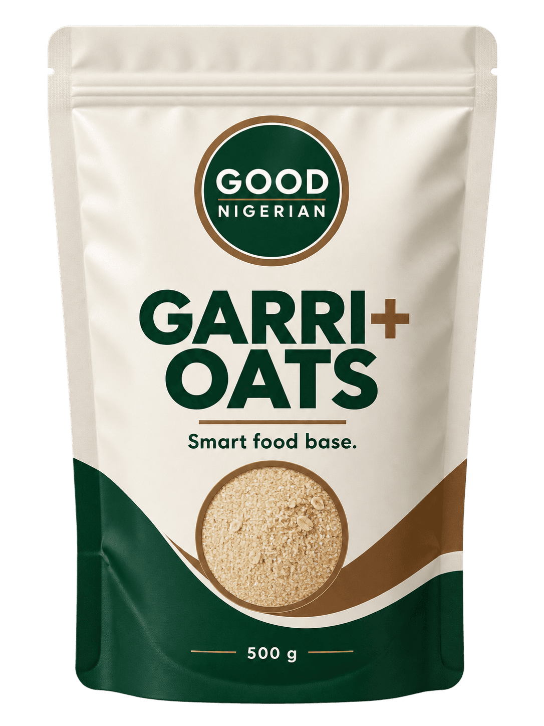 Good Nigerian Garri+ Oats pouch